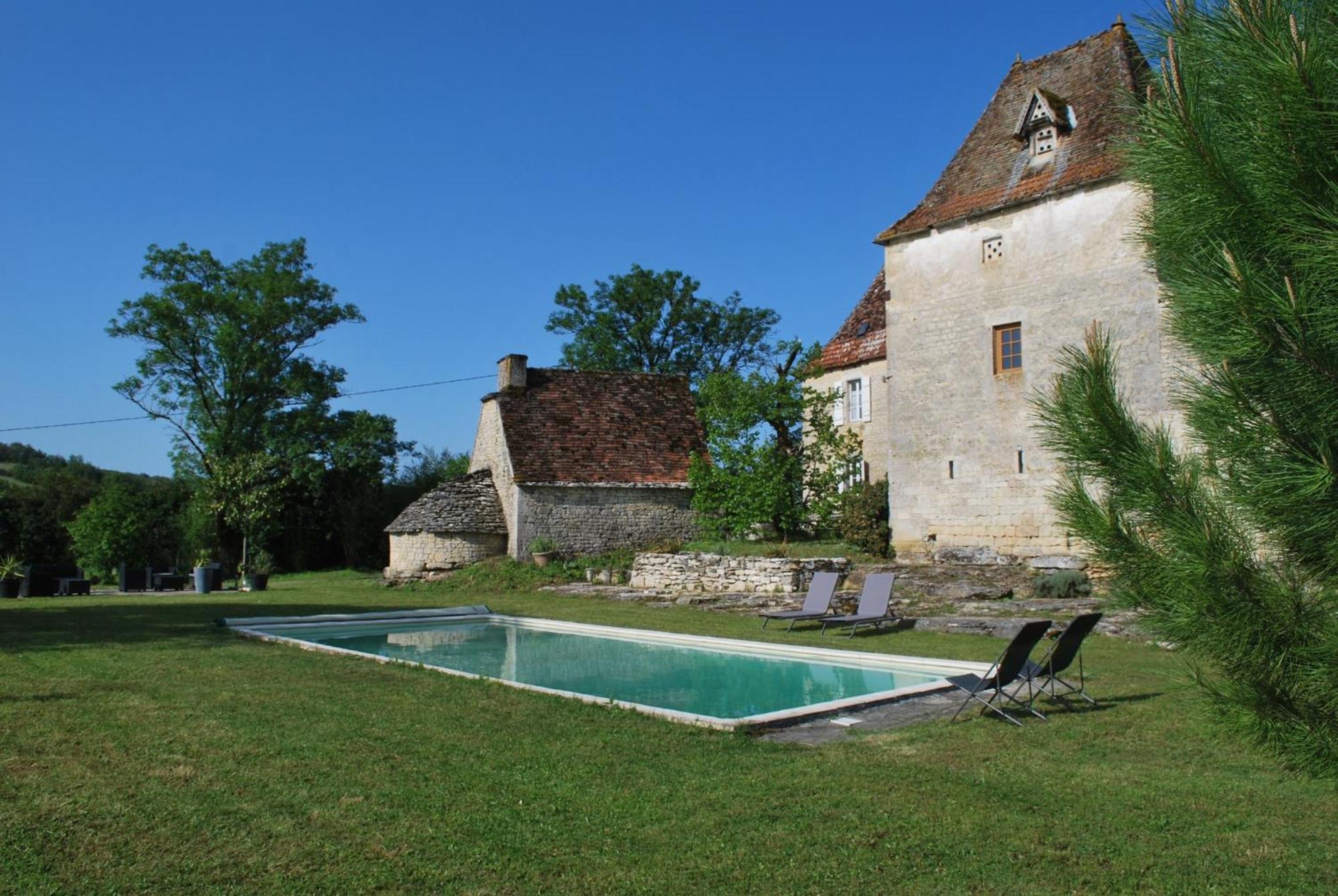 Готель La Ferme De Roquedure Montfaucon  Екстер'єр фото